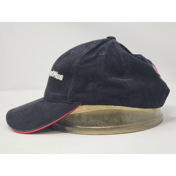 Directional Plus Baseball Cap Black With Canadian/US‎ Flags Adjustable - Picture 2 of 8